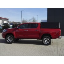  Hardtop noir Alu-Cab Toyota Hilux Revo 2016+ double cabine robuste 